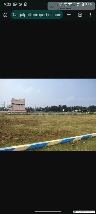Low budget plot for sale in chengalpattu